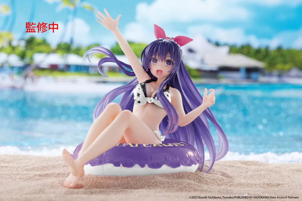 Date A Live V Aqua Float Girls PVC Statue Tohka Yatogami Renewal 10 cm